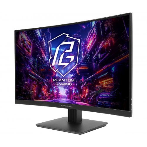 Монитор AsRock 27" PG27QRT1B Black купить в Украине: Киев, Днепр, Харьков, Одесса  | Низкая цена, отзывы, характеристики от TELEMART фото