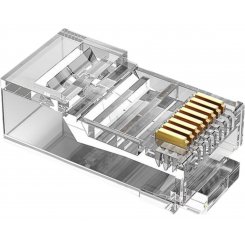 Конектор Vention Modular Plug RJ-45 UTP Cat.6 100pcs (IDDR0-100) Transparent