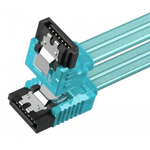 Кабель Vention SATA 0.5m (KDDSD) купити в Україні: Київ, Львів, Хмельницький, Тернопіль, Івано-Франківськ | Низька ціна, відгуки, характеристики від TELEMART фото