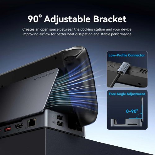 USB-хаб Vention USB Type-C 9 in 1 (TPZH0) Gray купити в Україні: Київ, Львів, Хмельницький, Тернопіль, Івано-Франківськ | Низька ціна, відгуки, характеристики від TELEMART фото