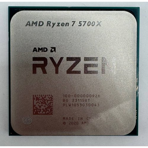 Процесор AMD Ryzen 7 5700X 3.4(4.6)GHz 32MB sAM4 Tray (100-000000926) (Відновлено продавцем, 869827) купити в Україні: Київ, Львів, Хмельницький, Тернопіль, Івано-Франківськ | Перевірка сумісності, низька ціна, відгуки, характеристики від TELEMART фото