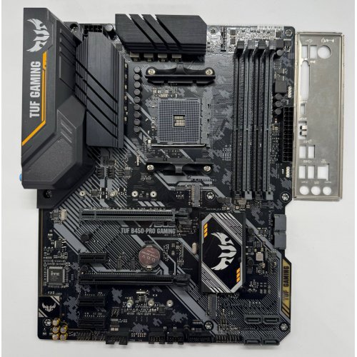 Материнська плата Asus TUF B450-PRO GAMING (sAM4, AMD B450) (Відновлено продавцем, 869832) купити в Україні: Київ, Львів, Хмельницький, Тернопіль, Івано-Франківськ | Перевірка сумісності, низька ціна, відгуки, характеристики від TELEMART фото