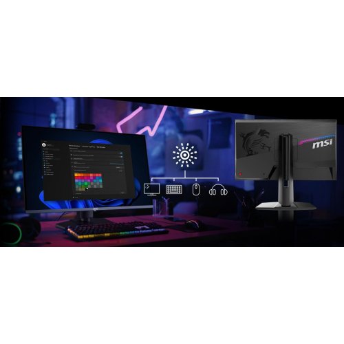 Уцінка монітор MSI 24.1" MPG 242R X60N Black (Розкрита упаковка, 869833) купити в Україні: Київ, Львів, Хмельницький, Тернопіль, Івано-Франківськ | Низька ціна, відгуки, характеристики від TELEMART фото