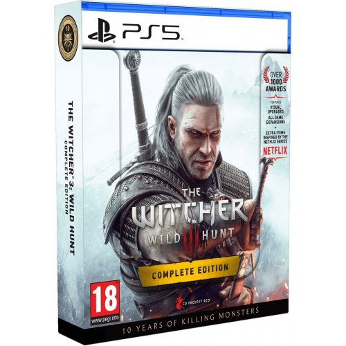 Игра The Witcher 3: Wild Hunt Complete Edition + 10th Anniversary Steelbook (PS5) Blu-ray (5908305250463) купить в Украине: Киев, Днепр, Харьков, Одесса  | Низкая цена, отзывы, характеристики от TELEMART фото