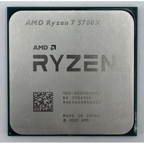 Процесор AMD Ryzen 7 5700X 3.4(4.6)GHz 32MB sAM4 Tray (100-000000926) (Відновлено продавцем, 869888) купити в Україні: Київ, Львів, Хмельницький, Тернопіль, Івано-Франківськ | Перевірка сумісності, низька ціна, відгуки, характеристики від TELEMART фото