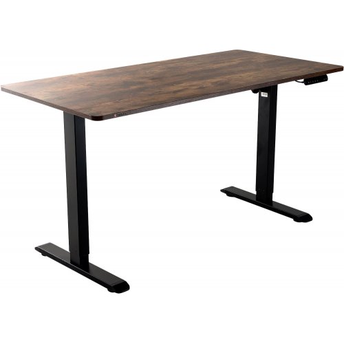 Компьютерный стол с электрорегулировкой высоты Sihoo D03 140 (D03-104/D03-108) Walnut/Black купить в Украине: Киев, Днепр, Харьков, Одесса  | Низкая цена, отзывы, характеристики от TELEMART фото