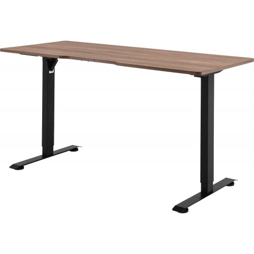 Компьютерный стол с электрорегулировкой высоты Sihoo D03 140 (D03-104/D03-108) Walnut/Black купить в Украине: Киев, Днепр, Харьков, Одесса  | Низкая цена, отзывы, характеристики от TELEMART фото