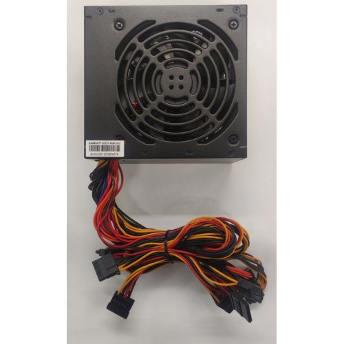 Блок живлення QUBE 80+ 600W (QBC-GPS600A12) (Відновлено продавцем, 869926) купити в Україні: Київ, Львів, Хмельницький, Тернопіль, Івано-Франківськ | Перевірка сумісності, низька ціна, відгуки, характеристики від TELEMART фото