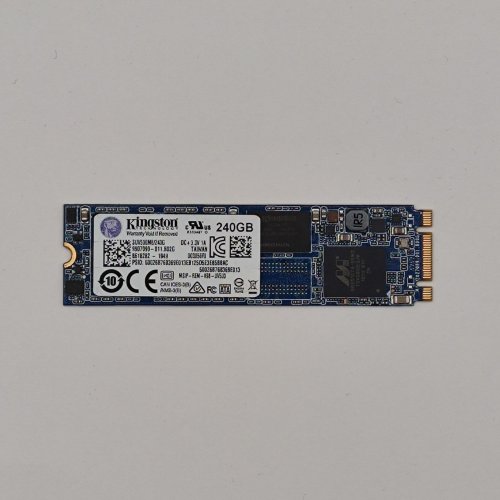 Ssd-диск Kingston UV500 TLC 240GB M.2 (2280 SATA) (SUV500M8/240G) (Відновлено продавцем, 869927) купити в Україні: Київ, Львів, Хмельницький, Тернопіль, Івано-Франківськ | Перевірка сумісності, низька ціна, відгуки, характеристики від TELEMART фото