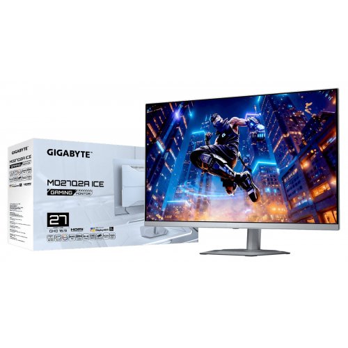 Монитор Gigabyte 27" MO27Q2A Ice купить в Украине: Киев, Днепр, Харьков, Одесса  | Низкая цена, отзывы, характеристики от TELEMART фото