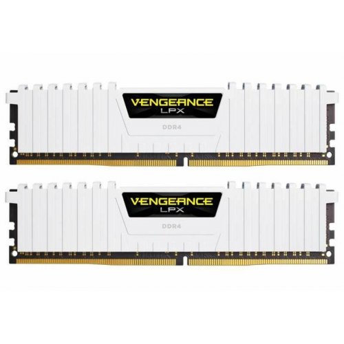 Озп Corsair DDR4 16GB (2x8GB) 3200Mhz Vengeance LPX White (CMK16GX4M2E3200C16W) (Відновлено продавцем, 870074) купити в Україні: Київ, Львів, Хмельницький, Тернопіль, Івано-Франківськ | Перевірка сумісності, низька ціна, відгуки, характеристики від TELEMART фото