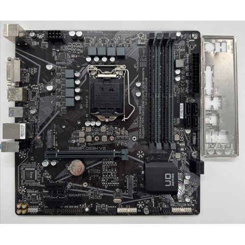 Материнская плата Gigabyte B560M DS3H V2 (s1200, Intel B560) (Восстановлено продавцом, 870084) купить в Украине: Киев, Днепр, Харьков, Одесса  | Проверка совместимости, низкая цена, отзывы, характеристики от TELEMART фото
