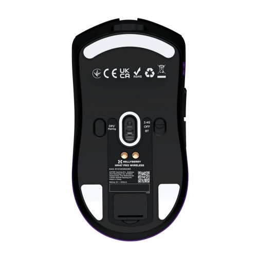 Миша HATOR Hellyberry HM47 Pro Wireless (HM47PRO_BLACK_VIOLET) Black/Violet Gradient купити в Україні: Київ, Львів, Хмельницький, Тернопіль, Івано-Франківськ | Низька ціна, відгуки, характеристики від TELEMART фото