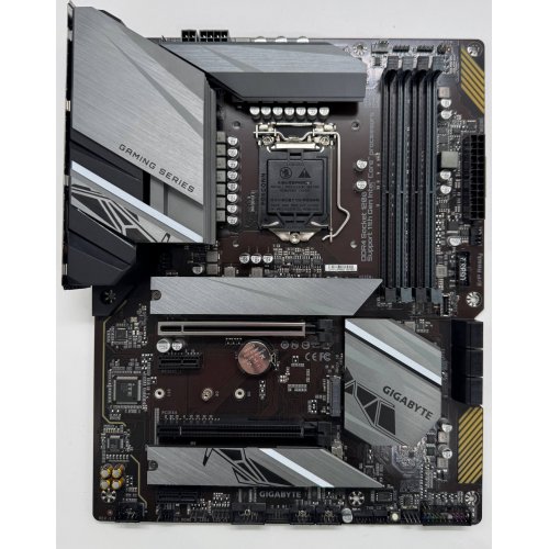 Материнская плата Gigabyte Z590 GAMING X (s1200, Intel Z590) (Восстановлено продавцом, 870104) купить в Украине: Киев, Днепр, Харьков, Одесса  | Проверка совместимости, низкая цена, отзывы, характеристики от TELEMART фото