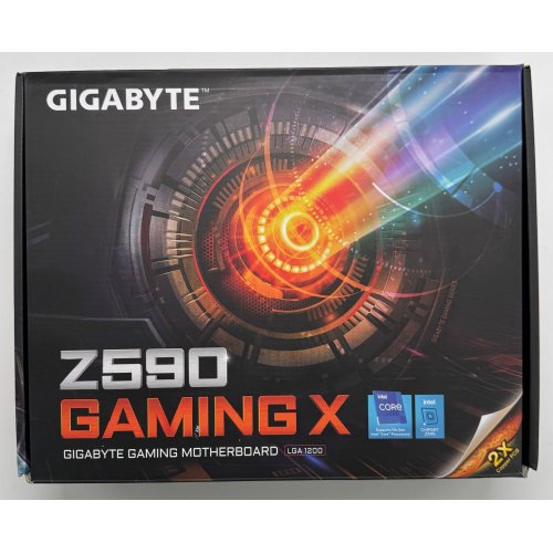 Материнская плата Gigabyte Z590 GAMING X (s1200, Intel Z590) (Восстановлено продавцом, 870104) купить в Украине: Киев, Днепр, Харьков, Одесса  | Проверка совместимости, низкая цена, отзывы, характеристики от TELEMART фото