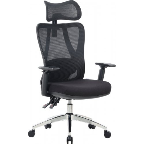 Офисное кресло OfficePro Aero OC490 Black купить в Украине: Киев, Днепр, Харьков, Одесса  | Низкая цена, отзывы, характеристики от TELEMART фото