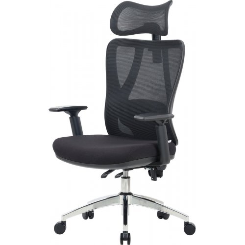 Офисное кресло OfficePro Aero OC490 Black купить в Украине: Киев, Днепр, Харьков, Одесса  | Низкая цена, отзывы, характеристики от TELEMART фото