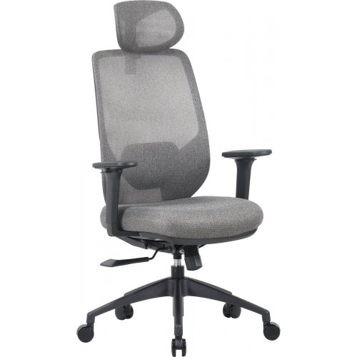 Офисное кресло OfficePro Comfort OC524 Gray купить в Украине: Киев, Днепр, Харьков, Одесса  | Низкая цена, отзывы, характеристики от TELEMART фото