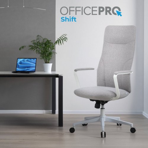 Офисное кресло OfficePro Shift OC545 Gray купить в Украине: Киев, Днепр, Харьков, Одесса  | Низкая цена, отзывы, характеристики от TELEMART фото