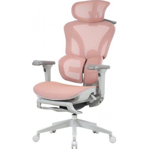 Офисное кресло OfficePro Elite OC950 Gray/Light Pink купить в Украине: Киев, Днепр, Харьков, Одесса  | Низкая цена, отзывы, характеристики от TELEMART фото