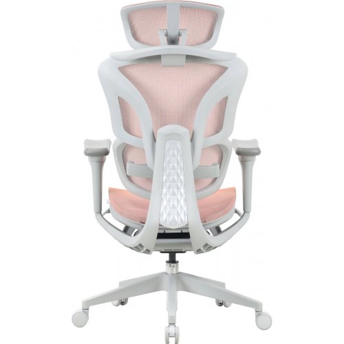 Офисное кресло OfficePro Elite OC950 Gray/Light Pink купить в Украине: Киев, Днепр, Харьков, Одесса  | Низкая цена, отзывы, характеристики от TELEMART фото
