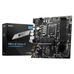 Материнская плата MSI PRO B760M-P (s1700, Intel B760) (Восстановлено продавцом, 870121)