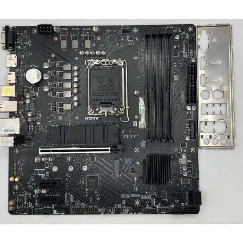 Материнська плата MSI PRO B760M-P (s1700, Intel B760) (Відновлено продавцем, 870121) купити в Україні: Київ, Львів, Хмельницький, Тернопіль, Івано-Франківськ | Перевірка сумісності, низька ціна, відгуки, характеристики від TELEMART фото