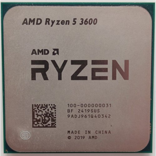 Процессор AMD Ryzen 5 3600 3.6(4.2)GHz 32MB sAM4 Tray (100-000000031) (Восстановлено продавцом, 870126) купить в Украине: Киев, Днепр, Харьков, Одесса  | Проверка совместимости, низкая цена, отзывы, характеристики от TELEMART фото