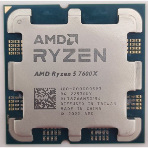 Процесор AMD Ryzen 5 7600X 4.7(5.3)GHz 32MB sAM5 Tray (100-000000593) (Відновлено продавцем, 870127) купити в Україні: Київ, Львів, Хмельницький, Тернопіль, Івано-Франківськ | Перевірка сумісності, низька ціна, відгуки, характеристики від TELEMART фото
