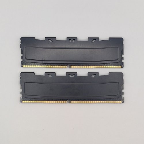 Озп Exceleram DDR4 16GB (2x8GB) 3200Mhz Black Kudos (EKBLACK4163216AD) (Відновлено продавцем, 870131) купити в Україні: Київ, Львів, Хмельницький, Тернопіль, Івано-Франківськ | Перевірка сумісності, низька ціна, відгуки, характеристики від TELEMART фото