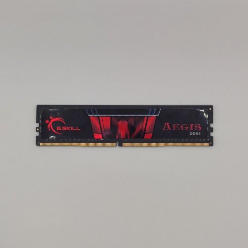 Озп G.Skill DDR4 16GB 2400Mhz Aegis (F4-2400C17S-16GIS) (Відновлено продавцем, 870132) купити в Україні: Київ, Львів, Хмельницький, Тернопіль, Івано-Франківськ | Перевірка сумісності, низька ціна, відгуки, характеристики від TELEMART фото