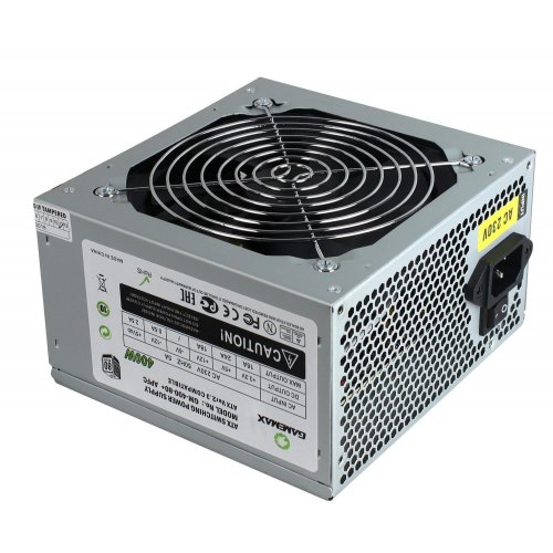Блок живлення GAMEMAX 400W 120mm FAN (GM-400-80+APFC) OEM (Відновлено продавцем, 870134) купити в Україні: Київ, Львів, Хмельницький, Тернопіль, Івано-Франківськ | Перевірка сумісності, низька ціна, відгуки, характеристики від TELEMART фото