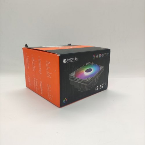 Кулер ID-Cooling IS-55 ARGB (IS-55 ARGB) (Відновлено продавцем, 870136) купити в Україні: Київ, Львів, Хмельницький, Тернопіль, Івано-Франківськ | Перевірка сумісності, низька ціна, відгуки, характеристики від TELEMART фото