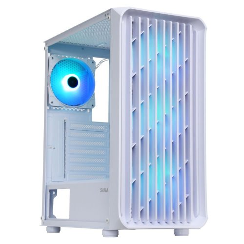 Уцінка корпус SAMA 205A без БЖ White (Розкрита упаковка, 870154) купити в Україні: Київ, Львів, Хмельницький, Тернопіль, Івано-Франківськ | Перевірка сумісності, низька ціна, відгуки, характеристики від TELEMART фото