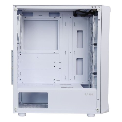 Уцінка корпус SAMA 205A без БЖ White (Розкрита упаковка, 870154) купити в Україні: Київ, Львів, Хмельницький, Тернопіль, Івано-Франківськ | Перевірка сумісності, низька ціна, відгуки, характеристики від TELEMART фото