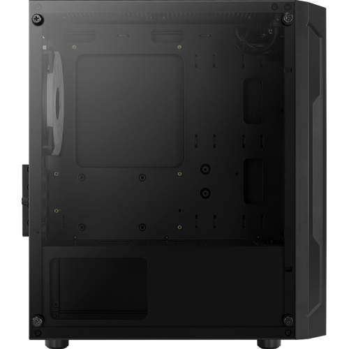Уцінка корпус Aerocool Trinity Mini FRGB Tempered Glass без БЖ (ACCS-PV32033.11) Black (Розкрита упаковка, 870155) купити в Україні: Київ, Львів, Хмельницький, Тернопіль, Івано-Франківськ | Перевірка сумісності, низька ціна, відгуки, характеристики від TELEMART фото