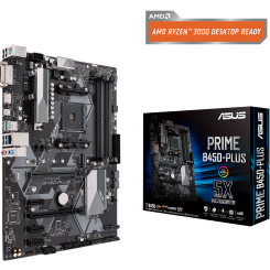 Материнська плата Asus PRIME B450-PLUS (sAM4, AMD B450) (Відновлено продавцем, 870161)