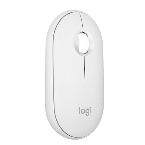 Уценка мышка Logitech Pebble Mouse 2 M350s Wireless (910-007013) White (Вскрытая упаковка, 870275) купить в Украине: Киев, Днепр, Харьков, Одесса  | Низкая цена, отзывы, характеристики от TELEMART фото