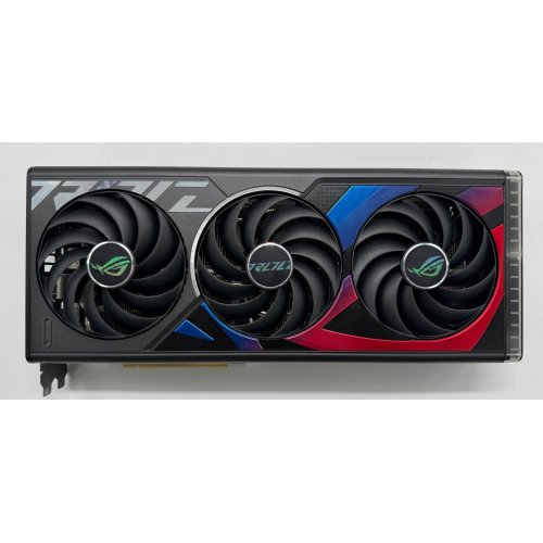 Видеокарта Asus ROG GeForce RTX 4070 Ti STRIX OC 12288MB (ROG-STRIX-RTX4070TI-O12G-GAMING) (Восстановлено продавцом, 870280) купить в Украине: Киев, Днепр, Харьков, Одесса  | Проверка совместимости, низкая цена, отзывы, характеристики от TELEMART фото