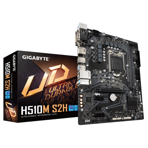 Материнская плата Gigabyte H510M S2H V2 (s1200, Intel H510) (Восстановлено продавцом, 870293) купить в Украине: Киев, Днепр, Харьков, Одесса  | Проверка совместимости, низкая цена, отзывы, характеристики от TELEMART фото