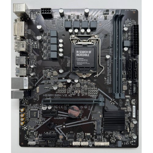 Материнская плата Gigabyte H510M S2H V2 (s1200, Intel H510) (Восстановлено продавцом, 870293) купить в Украине: Киев, Днепр, Харьков, Одесса  | Проверка совместимости, низкая цена, отзывы, характеристики от TELEMART фото