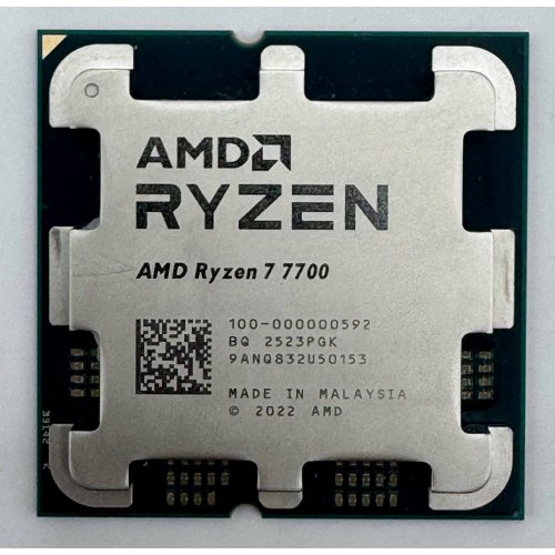 Процессор AMD Ryzen 7 7700 3.8(5.3)GHz 32MB sAM5 Tray (100-000000592) (Восстановлено продавцом, 870311) купить в Украине: Киев, Днепр, Харьков, Одесса  | Проверка совместимости, низкая цена, отзывы, характеристики от TELEMART фото