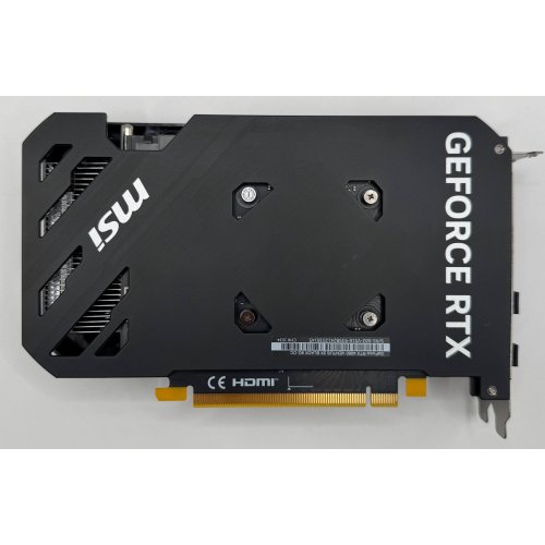 Видеокарта MSI GeForce RTX 4060 VENTUS 2X BLACK OC 8192MB (RTX 4060 VENTUS 2X BLACK 8G OC) (Восстановлено продавцом, 870315) купить в Украине: Киев, Днепр, Харьков, Одесса  | Проверка совместимости, низкая цена, отзывы, характеристики от TELEMART фото