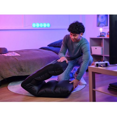 Напольное кресло Trust GXT 718 Rayzee (25071) Black купить в Украине: Киев, Днепр, Харьков, Одесса  | Низкая цена, отзывы, характеристики от TELEMART фото