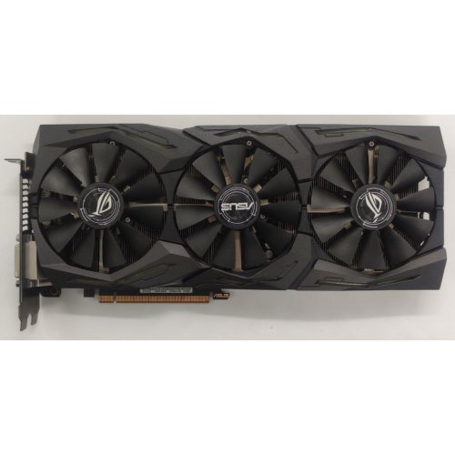 Відеокарта Asus ROG GeForce GTX 1070 STRIX OC 8192MB (STRIX-GTX1070-O8G-GAMING) (Відновлено продавцем, 870325) купити в Україні: Київ, Львів, Хмельницький, Тернопіль, Івано-Франківськ | Перевірка сумісності, низька ціна, відгуки, характеристики від TELEMART фото