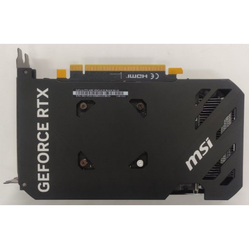 Видеокарта MSI GeForce RTX 4060 VENTUS 2X BLACK OC 8192MB (RTX 4060 VENTUS 2X BLACK 8G OC) (Восстановлено продавцом, 870333) купить в Украине: Киев, Днепр, Харьков, Одесса  | Проверка совместимости, низкая цена, отзывы, характеристики от TELEMART фото