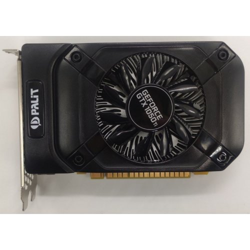 Відеокарта Palit GeForce GTX 1050 Ti StormX 4096MB (NE5105T018G1-1070F) (Відновлено продавцем, 870341) купити в Україні: Київ, Львів, Хмельницький, Тернопіль, Івано-Франківськ | Перевірка сумісності, низька ціна, відгуки, характеристики від TELEMART фото