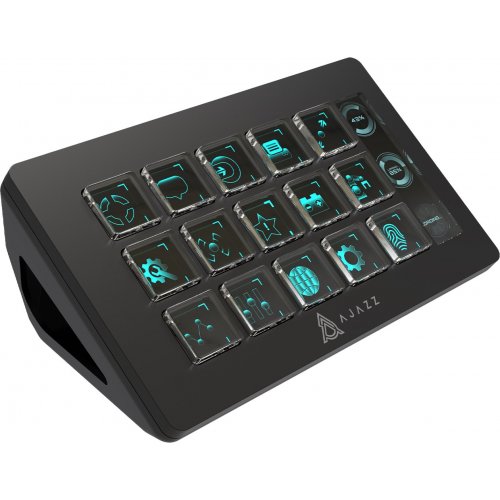 Контролер для стрімінга Ajazz AKP153E (AKP153E-B) Black купити в Україні: Київ, Львів, Хмельницький, Тернопіль, Івано-Франківськ | Низька ціна, відгуки, характеристики від TELEMART фото