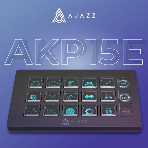 Контролер для стрімінга Ajazz AKP153E (AKP153E-B) Black купити в Україні: Київ, Львів, Хмельницький, Тернопіль, Івано-Франківськ | Низька ціна, відгуки, характеристики від TELEMART фото