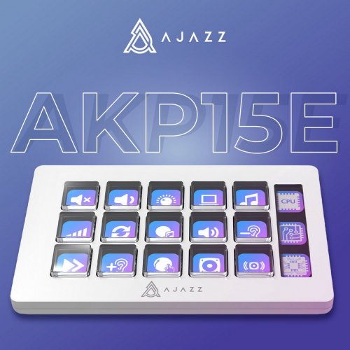 Контролер для стрімінга Ajazz AKP153E (AKP153E-W) White купити в Україні: Київ, Львів, Хмельницький, Тернопіль, Івано-Франківськ | Низька ціна, відгуки, характеристики від TELEMART фото
